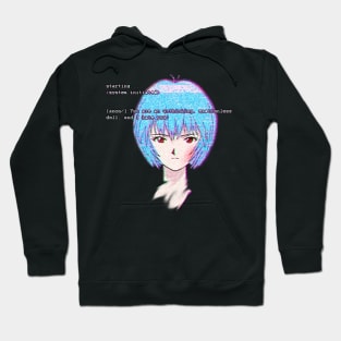 Ayanami Rei Glitched Hoodie